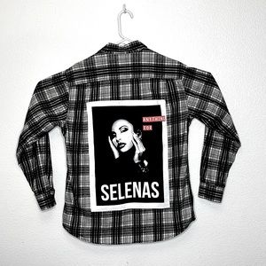 Selena Graphic flannel